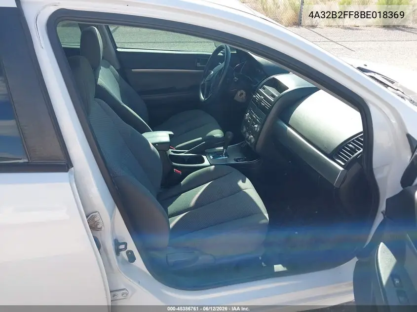 2011 Mitsubishi Galant Fe VIN: 4A32B2FF8BE018369 Lot: 45386761
