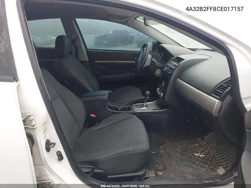 2012 Mitsubishi Galant Fe VIN: 4A32B2FF8CE017157 Lot: 44734182