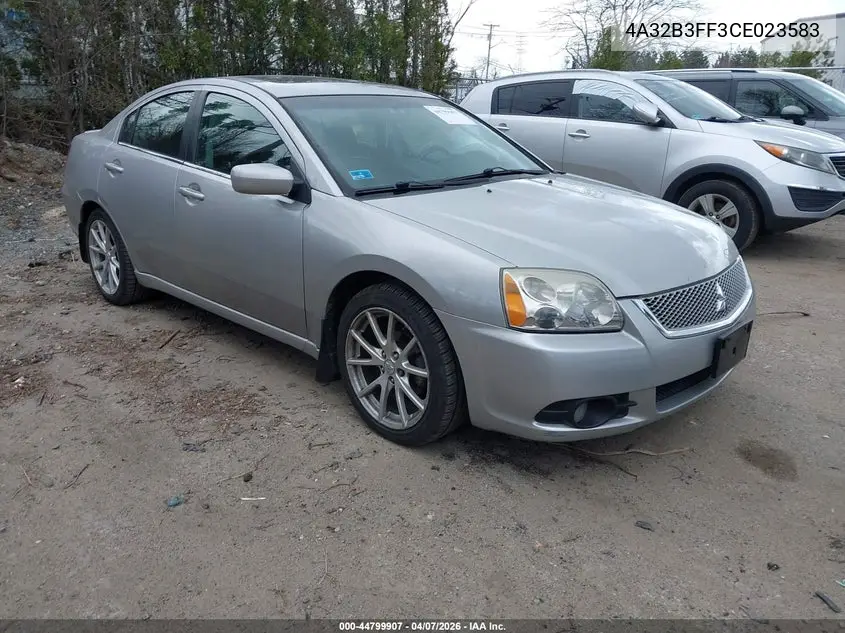 2012 Mitsubishi Galant Es/Se VIN: 4A32B3FF3CE023583 Lot: 44799907