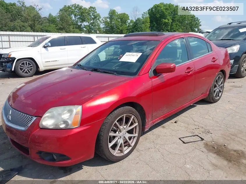 2012 Mitsubishi Galant Es/Se VIN: 4A32B3FF9CE023507 Lot: 44929171