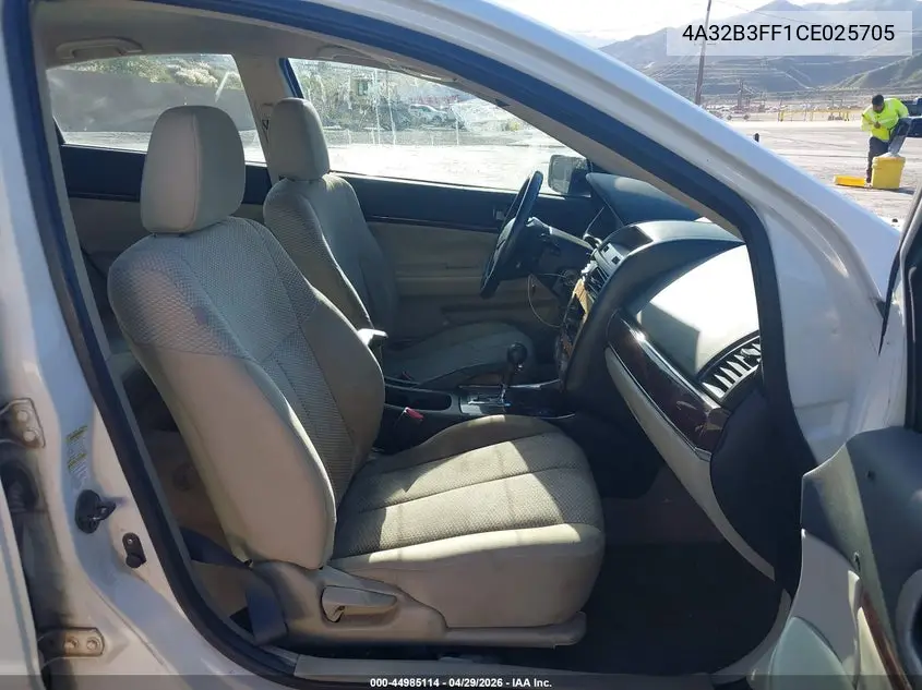2012 Mitsubishi Galant Es/Se VIN: 4A32B3FF1CE025705 Lot: 44985114