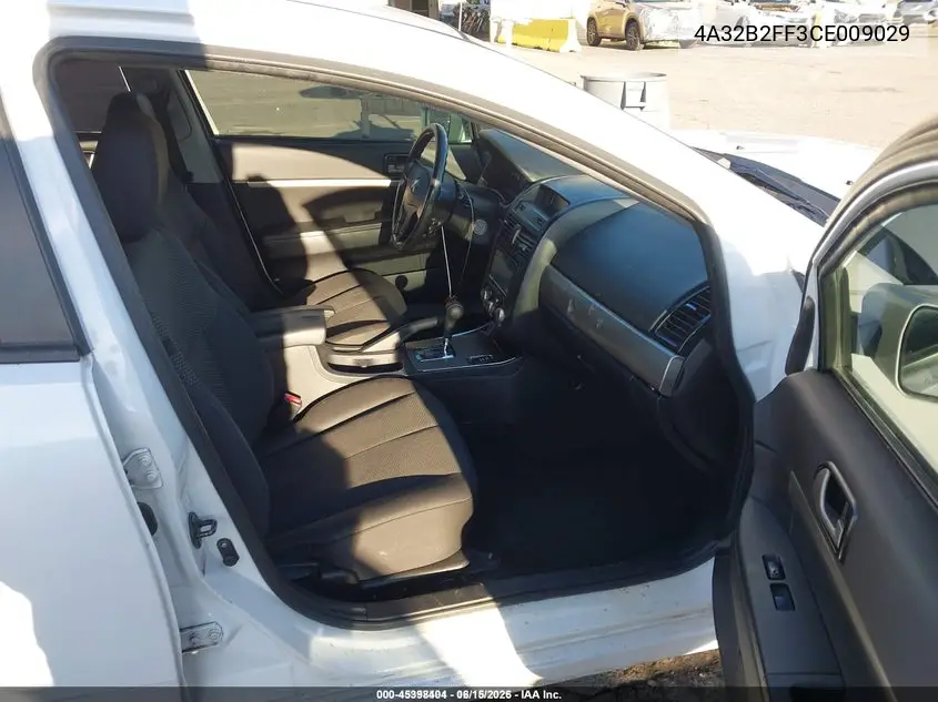 2012 Mitsubishi Galant Fe VIN: 4A32B2FF3CE009029 Lot: 45398404