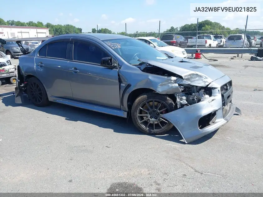 2014 Mitsubishi Lancer Evolution Gsr VIN: JA32W8FV9EU021825 Lot: 45551333