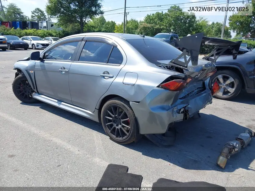 2014 Mitsubishi Lancer Evolution Gsr VIN: JA32W8FV9EU021825 Lot: 45551333