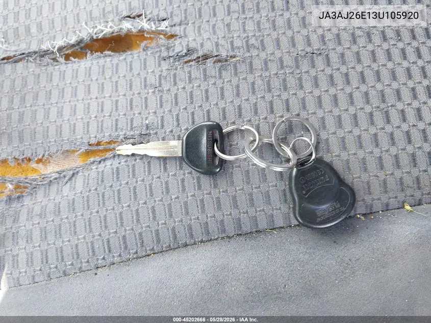 2003 Mitsubishi Lancer Es VIN: JA3AJ26E13U105920 Lot: 45202666