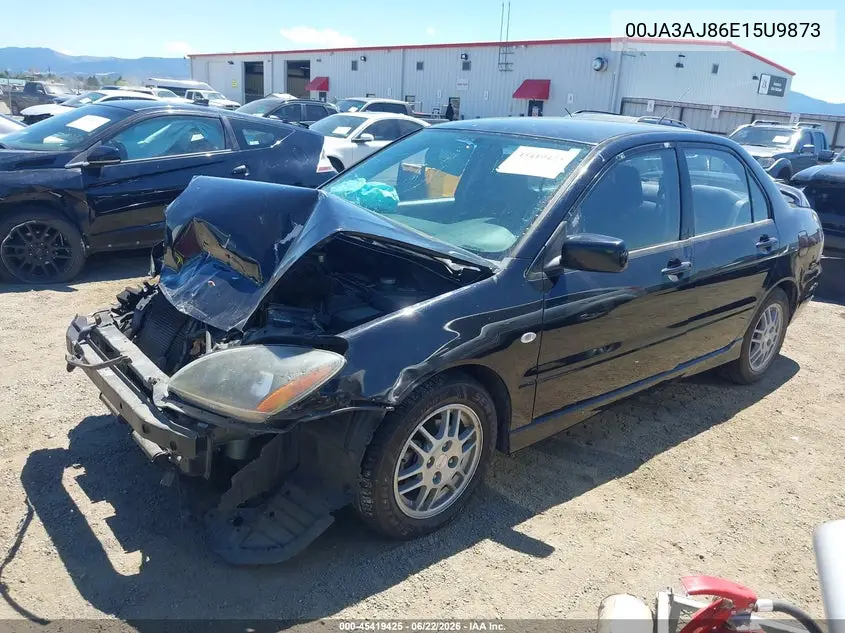2005 Mitsubishi Lancer Oz Rally VIN: 00JA3AJ86E15U9873 Lot: 45419425