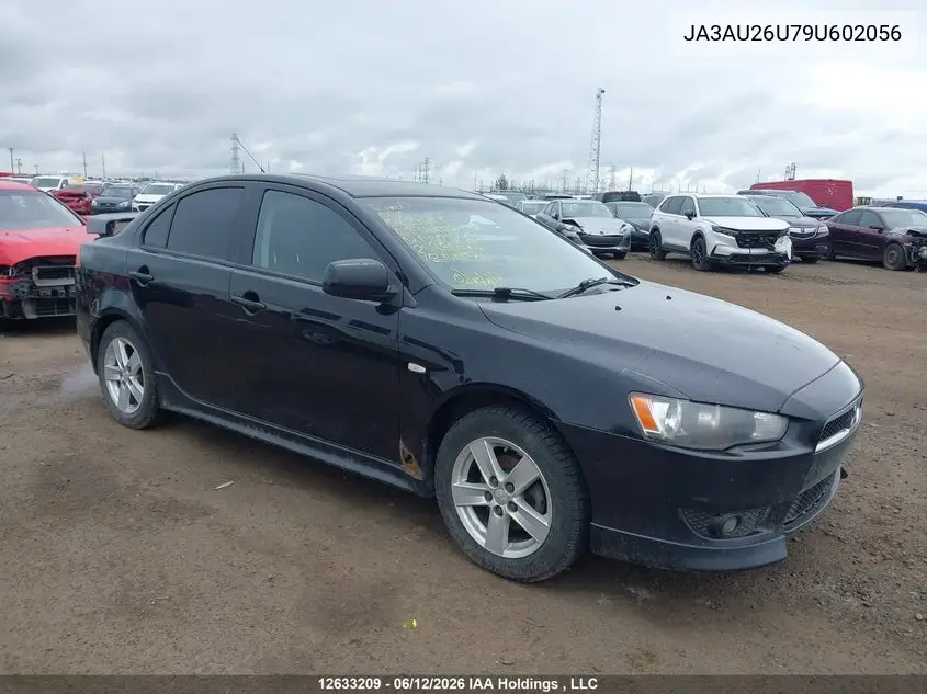 2009 Mitsubishi Lancer Es/Es Sport VIN: JA3AU26U79U602056 Lot: 12633209