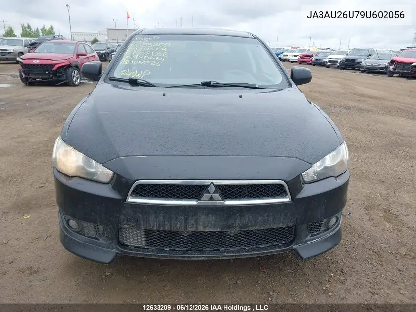 2009 Mitsubishi Lancer Es/Es Sport VIN: JA3AU26U79U602056 Lot: 12633209