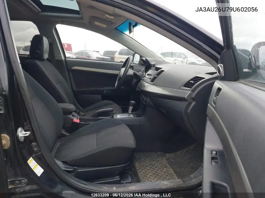 2009 Mitsubishi Lancer Es/Es Sport VIN: JA3AU26U79U602056 Lot: 12633209
