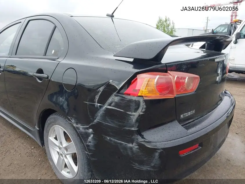 2009 Mitsubishi Lancer Es/Es Sport VIN: JA3AU26U79U602056 Lot: 12633209