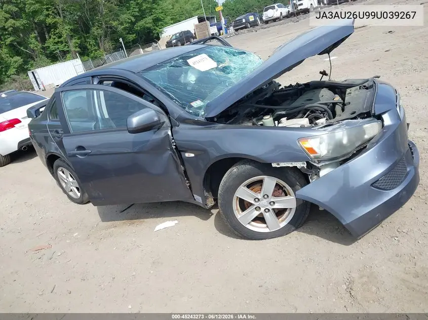 2009 Mitsubishi Lancer Es/Es-Sport VIN: JA3AU26U99U039267 Lot: 45243273