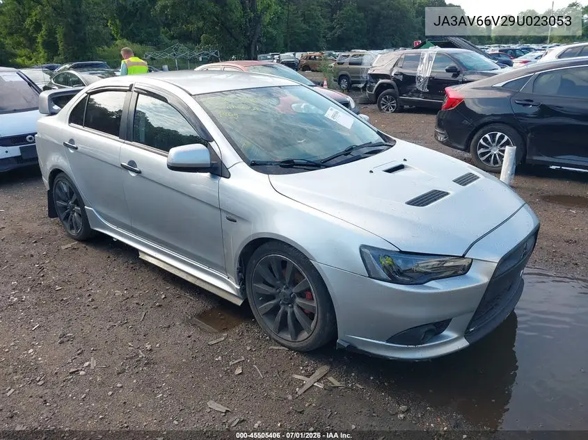 2009 Mitsubishi Lancer Ralliart VIN: JA3AV66V29U023053 Lot: 45505406