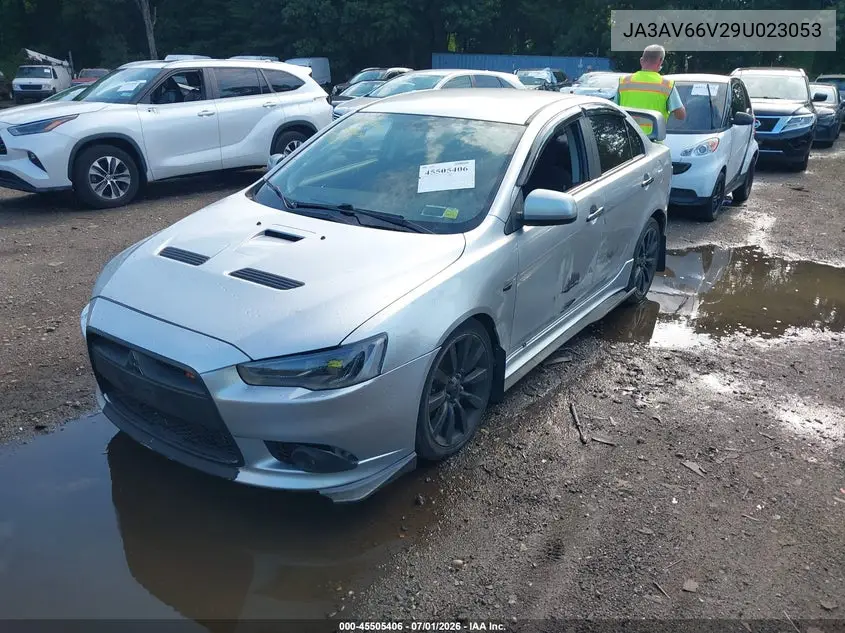 2009 Mitsubishi Lancer Ralliart VIN: JA3AV66V29U023053 Lot: 45505406