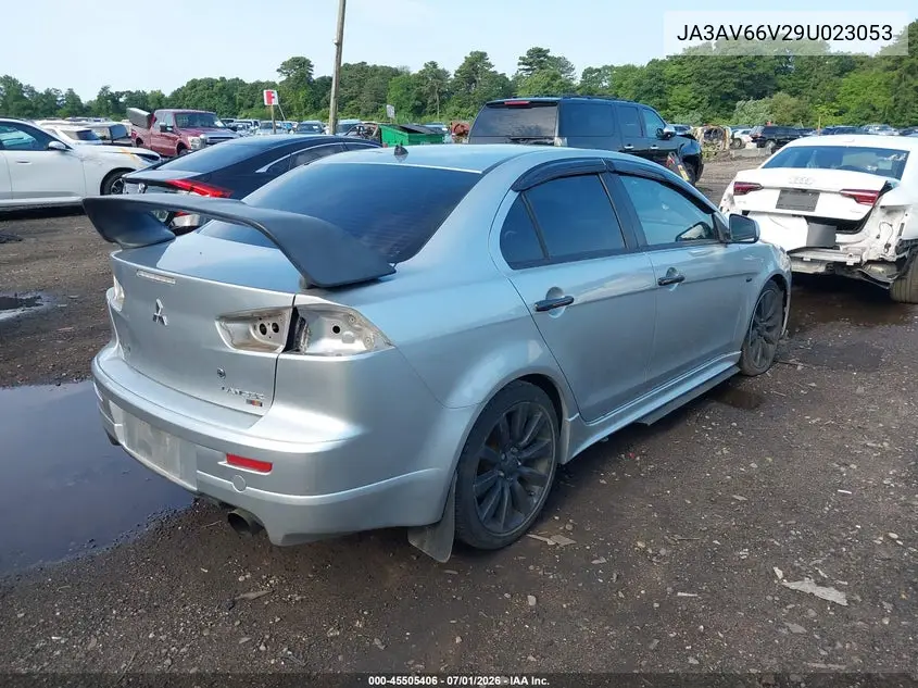 2009 Mitsubishi Lancer Ralliart VIN: JA3AV66V29U023053 Lot: 45505406