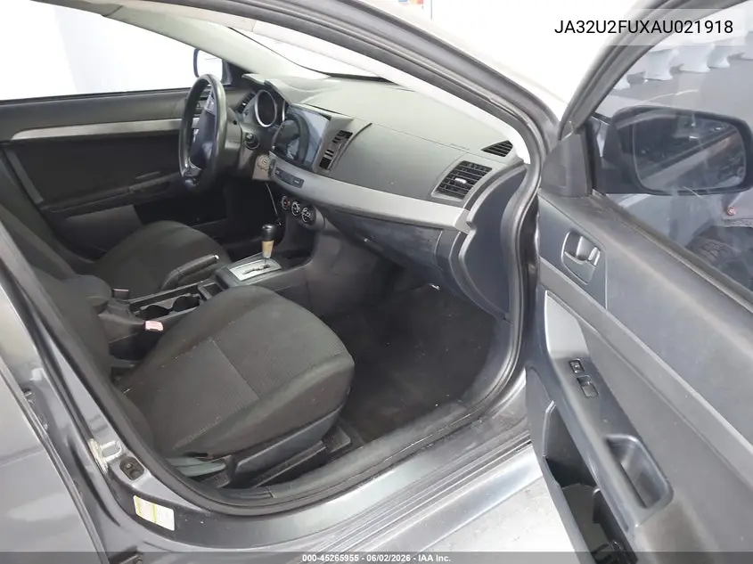 2010 Mitsubishi Lancer Es VIN: JA32U2FUXAU021918 Lot: 45265955