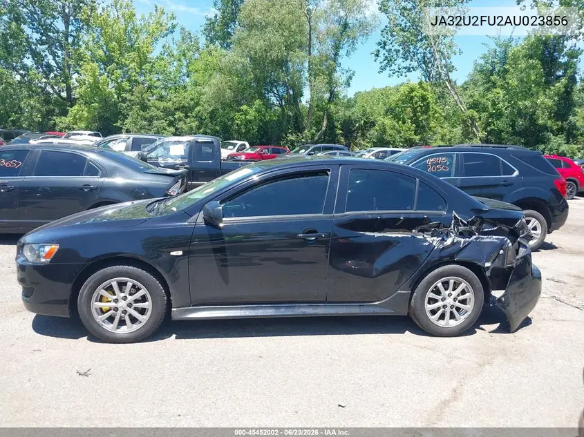 2010 Mitsubishi Lancer Es VIN: JA32U2FU2AU023856 Lot: 45452002