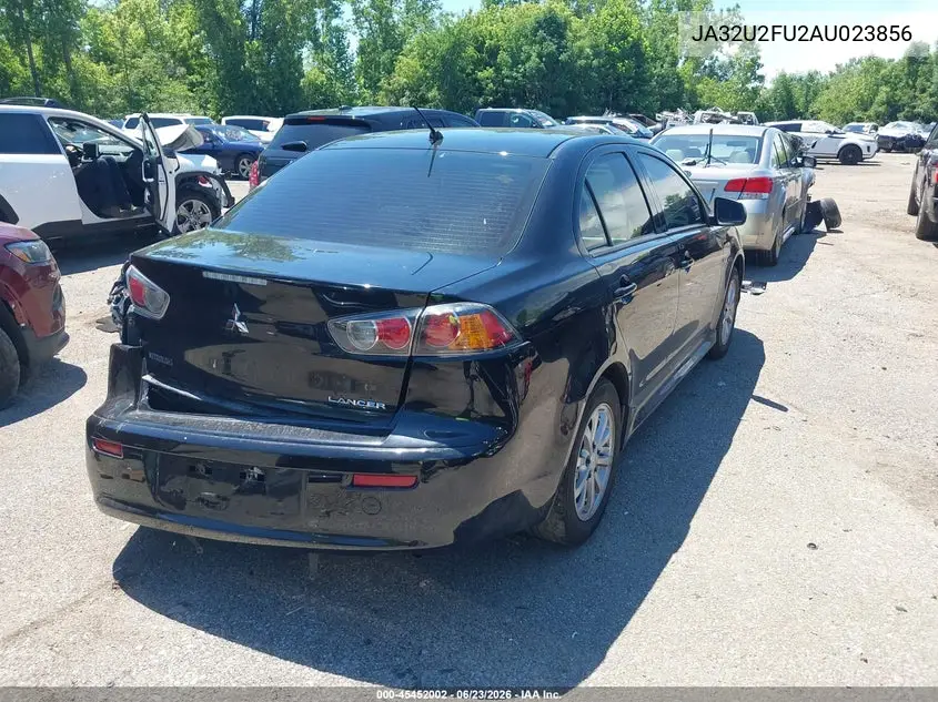 2010 Mitsubishi Lancer Es VIN: JA32U2FU2AU023856 Lot: 45452002