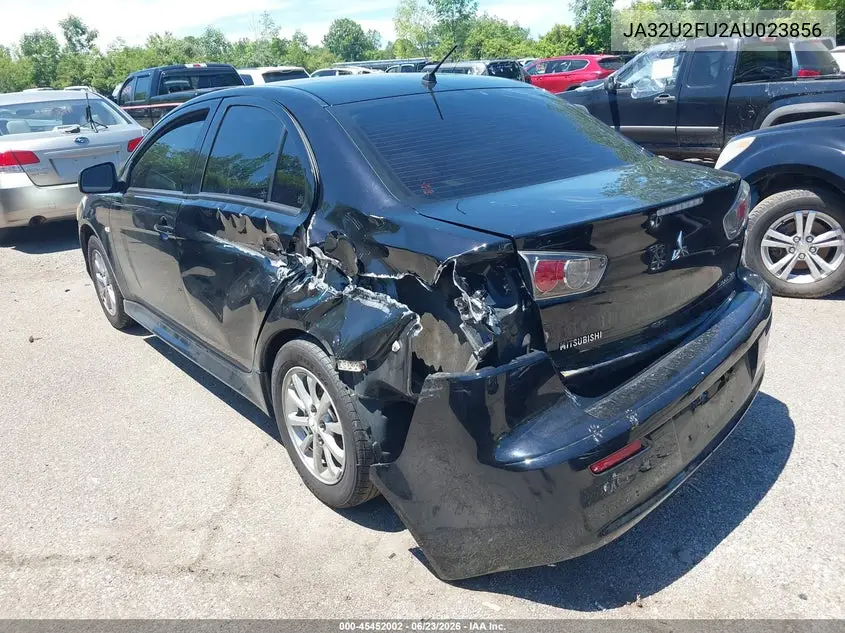 2010 Mitsubishi Lancer Es VIN: JA32U2FU2AU023856 Lot: 45452002