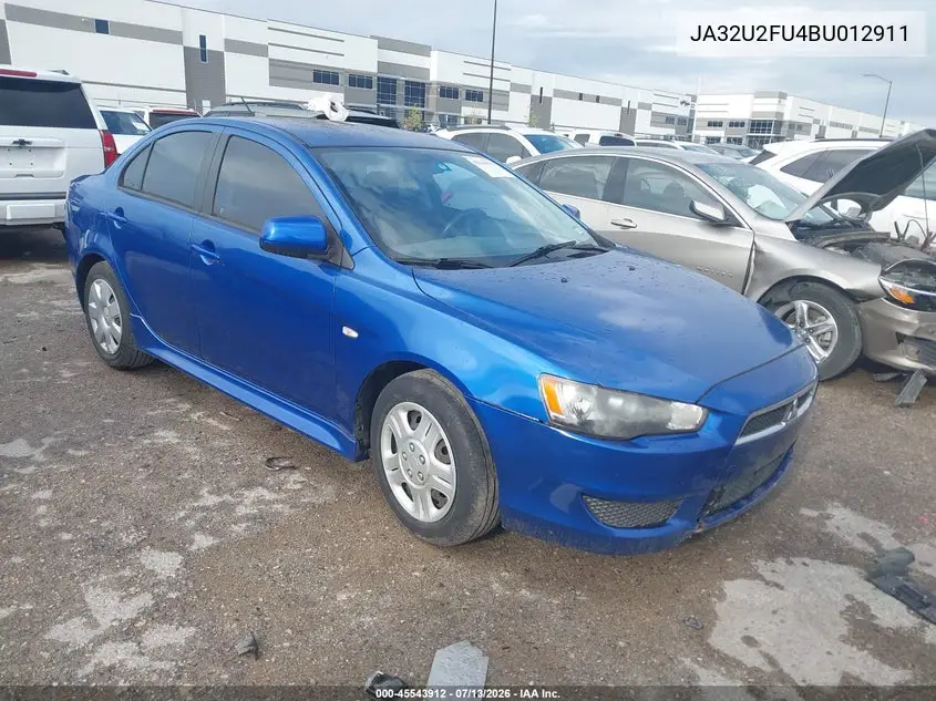 2011 Mitsubishi Lancer Es VIN: JA32U2FU4BU012911 Lot: 45543912