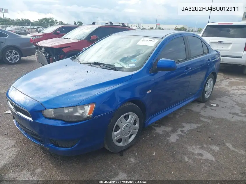 2011 Mitsubishi Lancer Es VIN: JA32U2FU4BU012911 Lot: 45543912