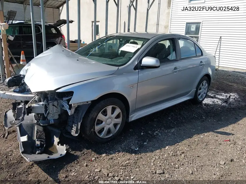 2012 Mitsubishi Lancer Es VIN: JA32U2FU9CU025428 Lot: 45477065
