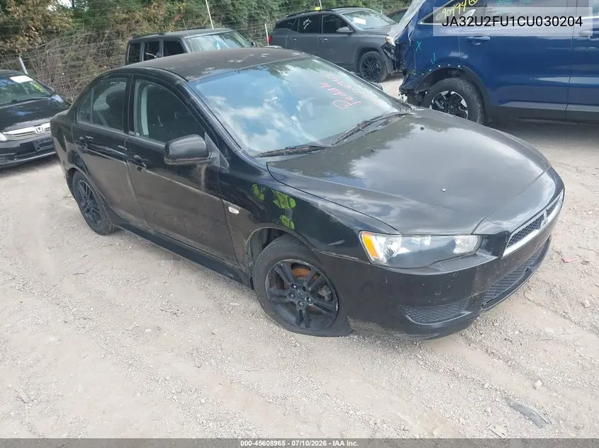2012 Mitsubishi Lancer Es VIN: JA32U2FU1CU030204 Lot: 45608965