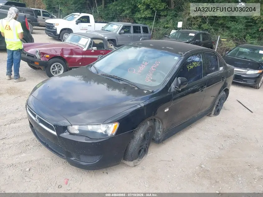 2012 Mitsubishi Lancer Es VIN: JA32U2FU1CU030204 Lot: 45608965