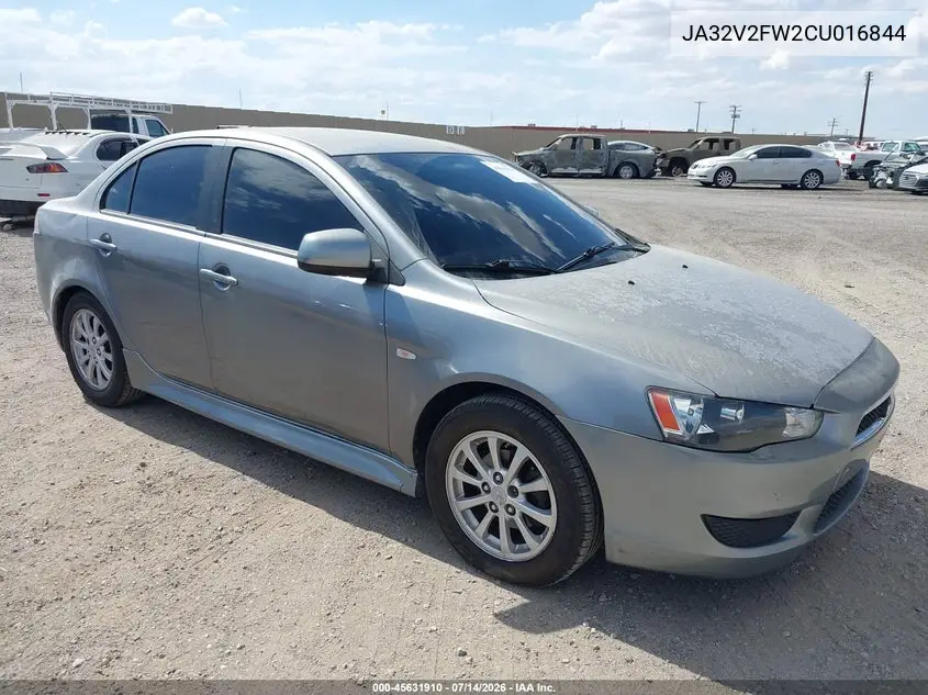 2012 Mitsubishi Lancer Se VIN: JA32V2FW2CU016844 Lot: 45631910