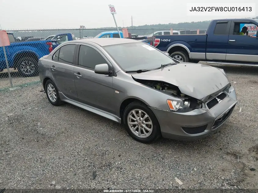 2012 Mitsubishi Lancer Se VIN: JA32V2FW8CU016413 Lot: 45660498