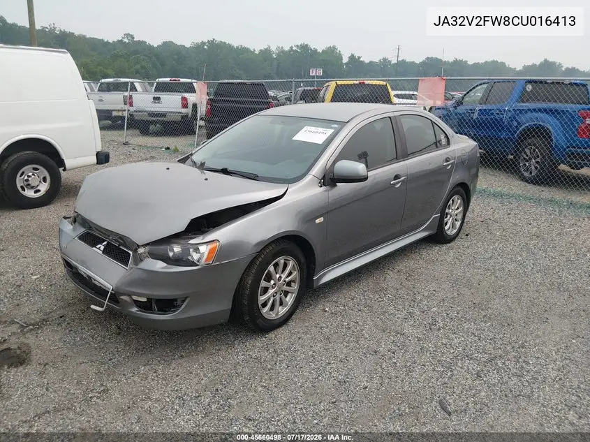 2012 Mitsubishi Lancer Se VIN: JA32V2FW8CU016413 Lot: 45660498