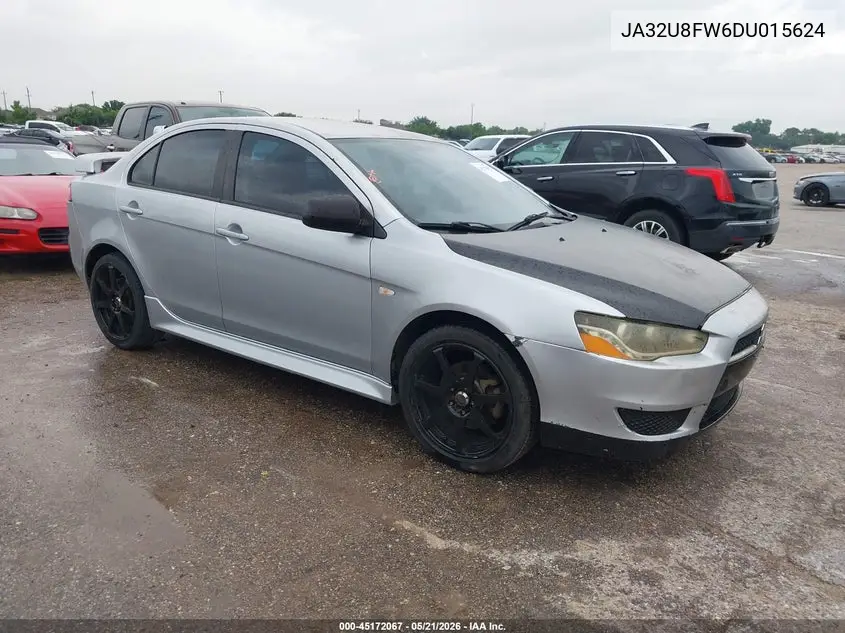 2013 Mitsubishi Lancer Gt VIN: JA32U8FW6DU015624 Lot: 45172067