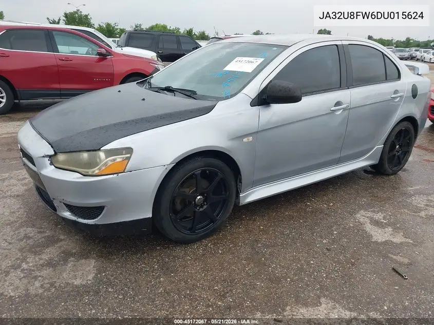 2013 Mitsubishi Lancer Gt VIN: JA32U8FW6DU015624 Lot: 45172067
