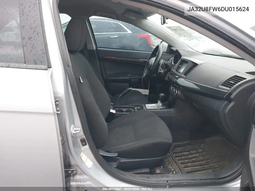2013 Mitsubishi Lancer Gt VIN: JA32U8FW6DU015624 Lot: 45172067