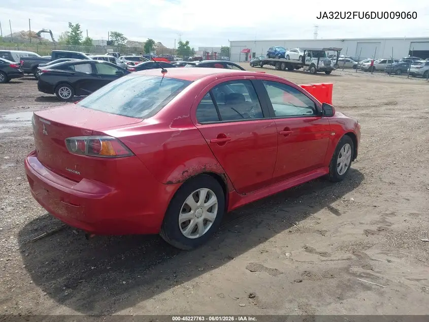 2013 Mitsubishi Lancer Es VIN: JA32U2FU6DU009060 Lot: 45227763