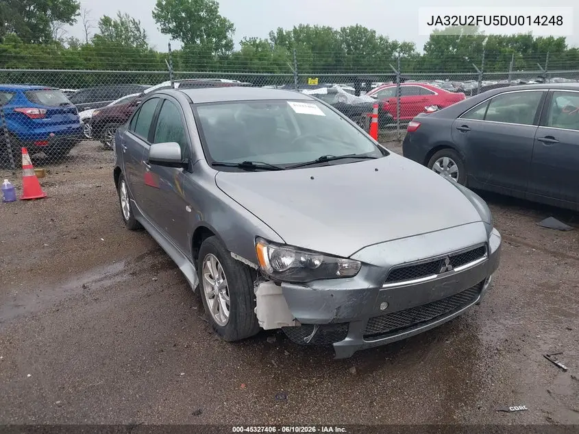 2013 Mitsubishi Lancer Es VIN: JA32U2FU5DU014248 Lot: 45327406