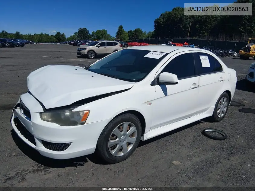 2013 Mitsubishi Lancer Es VIN: JA32U2FUXDU020563 Lot: 45388017