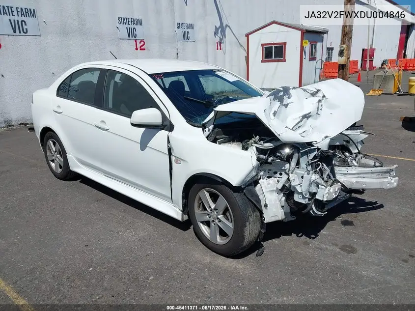 2013 Mitsubishi Lancer Se VIN: JA32V2FWXDU004846 Lot: 45411371