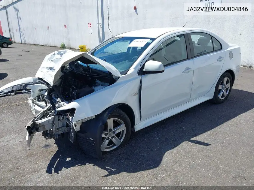2013 Mitsubishi Lancer Se VIN: JA32V2FWXDU004846 Lot: 45411371