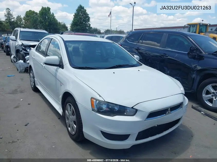 2013 Mitsubishi Lancer Es VIN: JA32U2FU3DU021263 Lot: 45596982