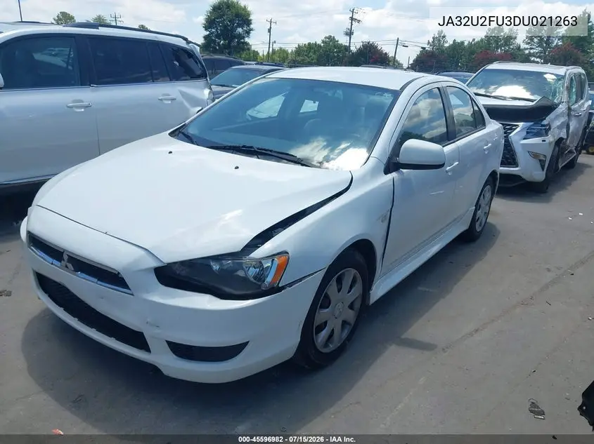 2013 Mitsubishi Lancer Es VIN: JA32U2FU3DU021263 Lot: 45596982