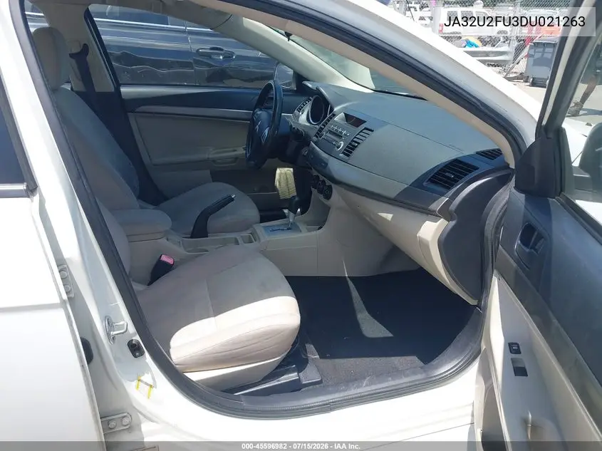 2013 Mitsubishi Lancer Es VIN: JA32U2FU3DU021263 Lot: 45596982