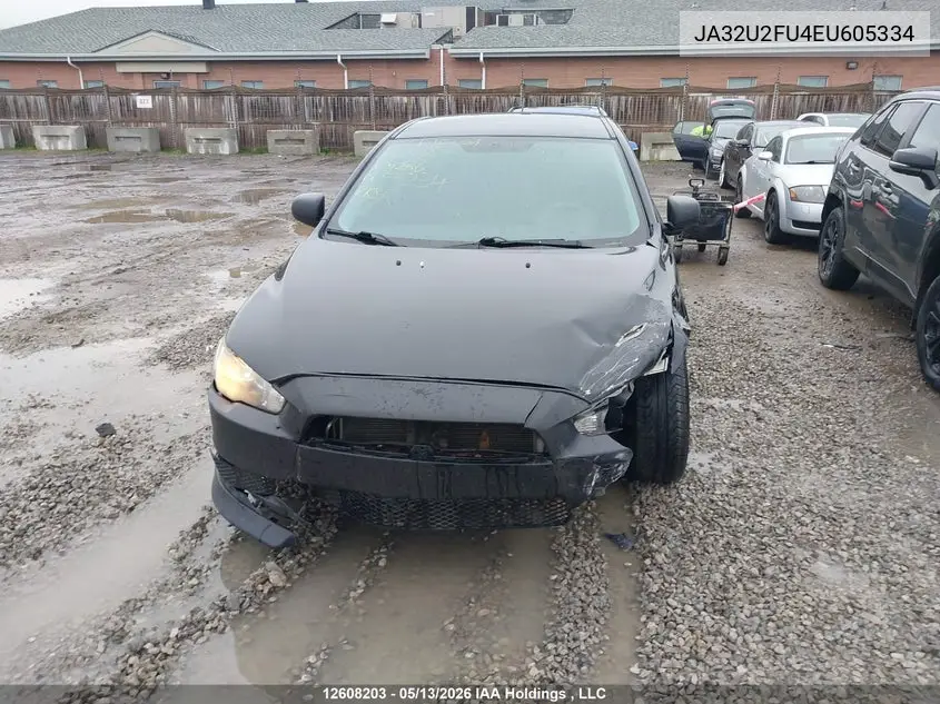 2014 Mitsubishi Lancer Es/Es Sport VIN: JA32U2FU4EU605334 Lot: 12608203