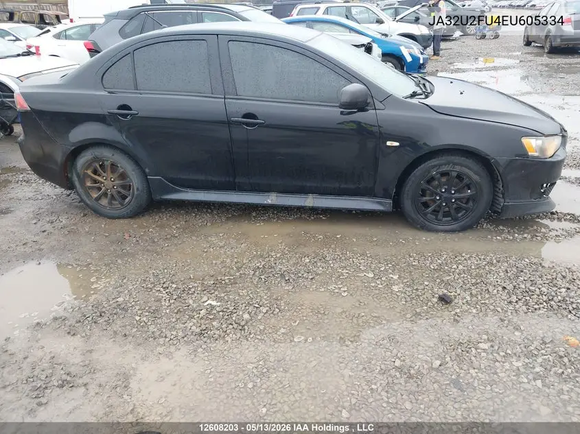2014 Mitsubishi Lancer Es/Es Sport VIN: JA32U2FU4EU605334 Lot: 12608203
