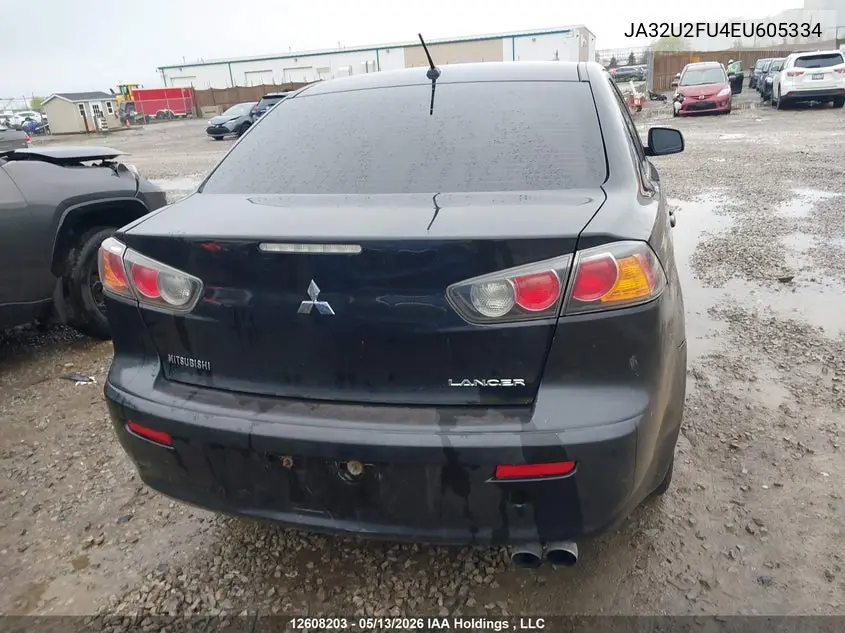 2014 Mitsubishi Lancer Es/Es Sport VIN: JA32U2FU4EU605334 Lot: 12608203
