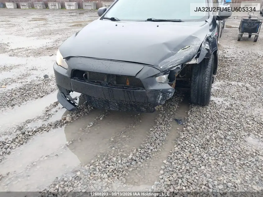 2014 Mitsubishi Lancer Es/Es Sport VIN: JA32U2FU4EU605334 Lot: 12608203
