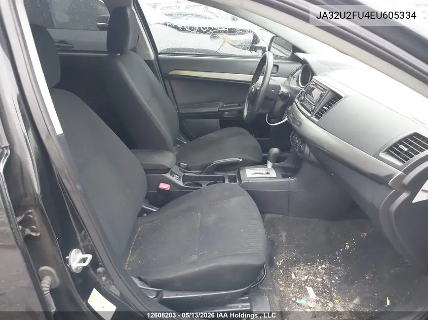2014 Mitsubishi Lancer Es/Es Sport VIN: JA32U2FU4EU605334 Lot: 12608203