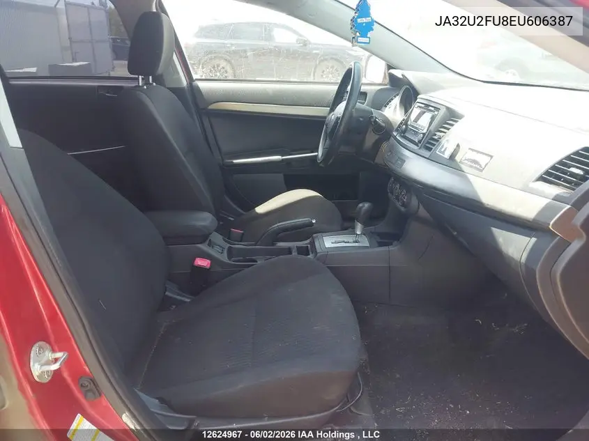 2014 Mitsubishi Lancer VIN: JA32U2FU8EU606387 Lot: 12624967