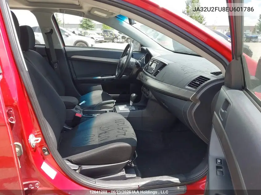 2014 Mitsubishi Lancer Es/Es Sport VIN: JA32U2FU8EU601786 Lot: 12641288