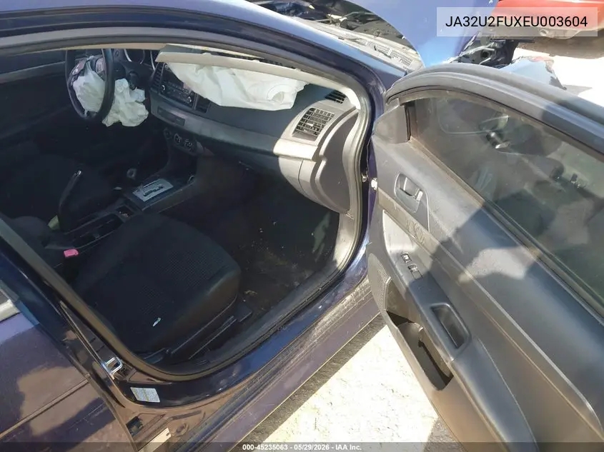 2014 Mitsubishi Lancer Es/Es Sport VIN: JA32U2FUXEU003604 Lot: 45235063