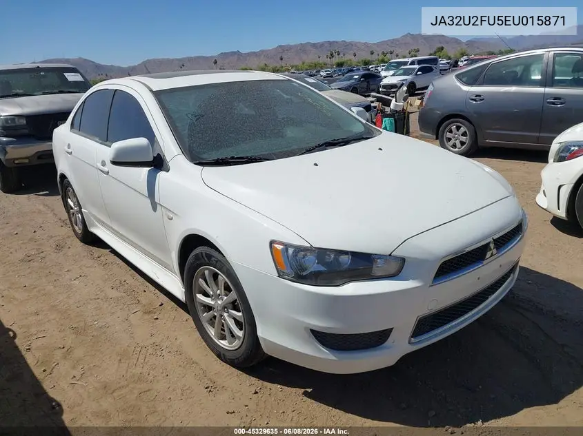 2014 Mitsubishi Lancer Es VIN: JA32U2FU5EU015871 Lot: 45329635